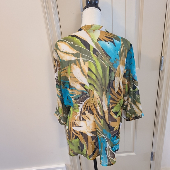 Tanjay Petites Sheer Blouse - Picture 5 of 7